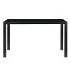 Black Tempered Glass Dinner Table - Image 3