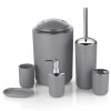 6 Pcs Bathroom Accessories Set