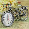 Home Decor Retro Bicycle Alarm Clock