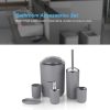 6 Pcs Bathroom Accessories Set - Image 6