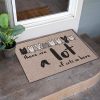 Lovely Welcome Doormat Entrance Mat Hallway Dog Cats Animal Print Anti-Slip - Image 13