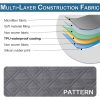 Quilted Bedspread On The Bed Single Double King Size Waterproof - Image 4