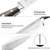 7pcs/8pcs Set Wood Handle Kitchen Knives Kitchen Cutting Tool Block Set With Sharpener 1.4116 Stainless Steel Blade Scissors - Image 2