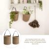 2pcs Natural Cotton Rope Hanging  Jute Wicker Basket For Plants or whatever you fancy - Image 6