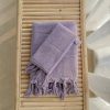 Turkey Tassel Bath Towel Plush Washcloth Washed Worsted Cotton Soft Absorbent Japanese Bathroom - Image 14