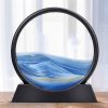 Creative 3D Glass Sandscape in Motion Hourglass Moving Sand Frame Art Picture Display Flowing Gift - Image 8