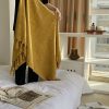 Turkey Tassel Bath Towel Plush Washcloth Washed Worsted Cotton Soft Absorbent Japanese Bathroom - Image 11