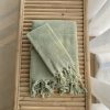 Turkey Tassel Bath Towel Plush Washcloth Washed Worsted Cotton Soft Absorbent Japanese Bathroom - Image 12