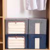 Foldable Storage Organizers Clothes Blanket Quilt Organizer Box Large Capacity Closet Sweater Storage - Image 7