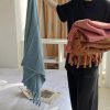 Turkey Tassel Bath Towel Plush Washcloth Washed Worsted Cotton Soft Absorbent Japanese Bathroom - Image 15