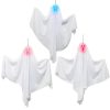 3pcs/set Halloween Ghost Hanging Light 23.6inch Tree Window Wall Ornament - Image 8
