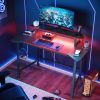50.3" Gaming Desk Computer Office Table with LED Lights - Image 3