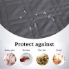 Quilted Bedspread On The Bed Single Double King Size Waterproof - Image 6