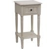Simplify 1-Drawer Wood Accent Table, Multiple Finishes  Sofa Tray Table  Sofa Side Table - Image 2