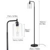 Depuley Nordic Vertical Metal LED Floor Lamp Glass Shade Brass Pole Arc Tall Lighting for Living Bedroom - Image 3