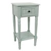 Simplify 1-Drawer Wood Accent Table, Multiple Finishes  Sofa Tray Table  Sofa Side Table - Image 8