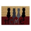 Lovely Welcome Doormat Entrance Mat Hallway Dog Cats Animal Print Anti-Slip - Image 9