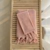 Turkey Tassel Bath Towel Plush Washcloth Washed Worsted Cotton Soft Absorbent Japanese Bathroom - Image 2
