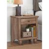 Crossmill Accent Table, Weathered Finish