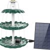 3 Tiered Bird Bath with Solar Pump - Image 10