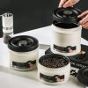 Stainless Steel Airtight Coffee Container Storage Canister Coffee Bean Jar - Image 2