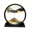 Creative 3D Glass Sandscape in Motion Hourglass Moving Sand Frame Art Picture Display Flowing Gift