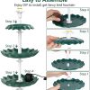 3 Tiered Bird Bath with Solar Pump - Image 7