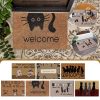 Lovely Welcome Doormat Entrance Mat Hallway Dog Cats Animal Print Anti-Slip - Image 8