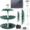 3 Tiered Bird Bath with Solar Pump - Image 6