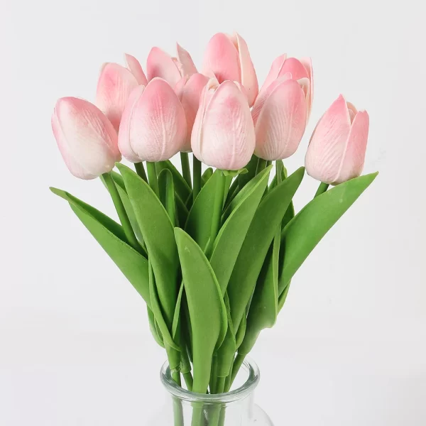 Real Touch Faux Tulips-10PCS - Image 2