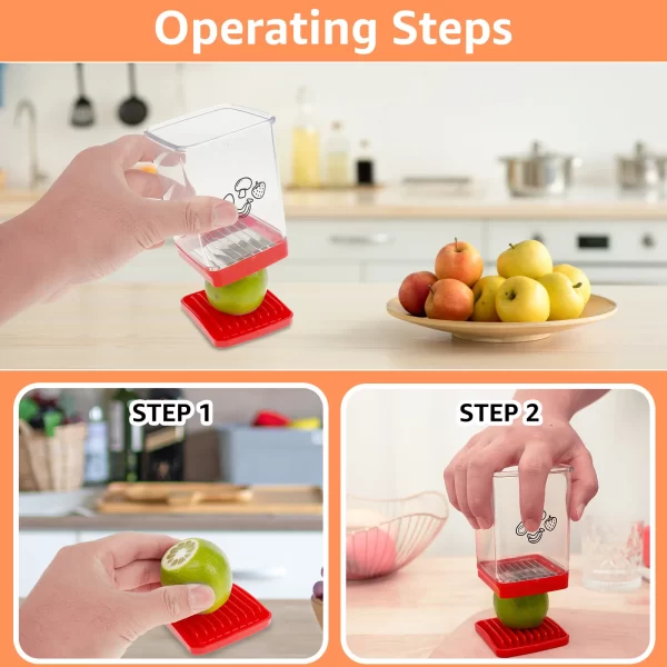 Cup Slicer-Fruit & Vegetable Fast Cutting Slicer - Image 5